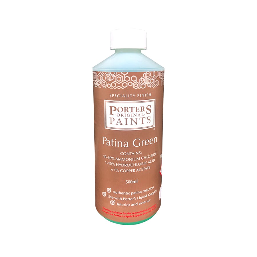 Porter's Paints Patina Green Solution 500ml